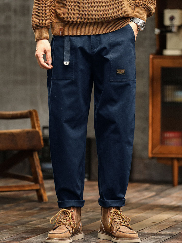 Utility-Hose Damen Relaxed Fit Freizeit mit Taschen