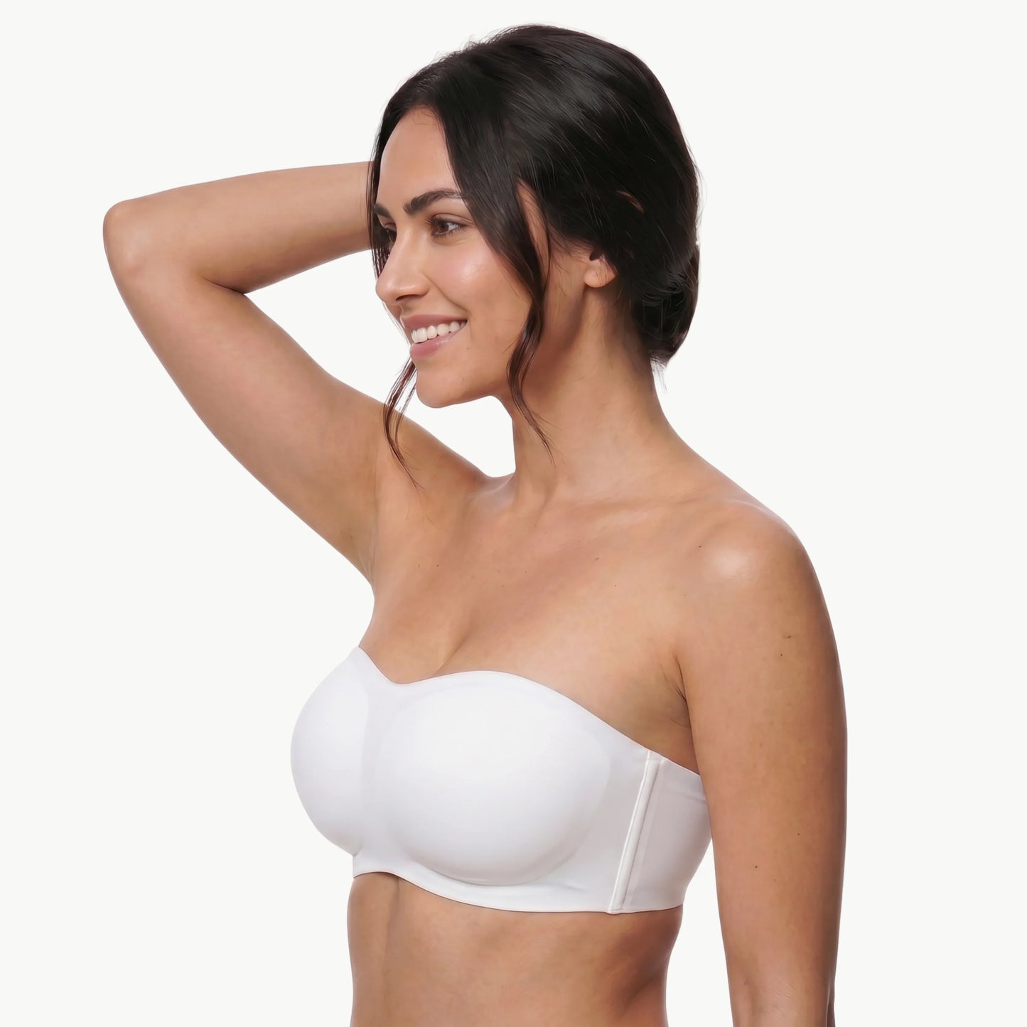 Trägerloser BH Damen Komfortabler Bügelloser Push-up Alltag