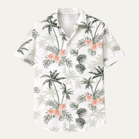 Das Cotswolds Herren Kurzarmhemd mit Palmenprint