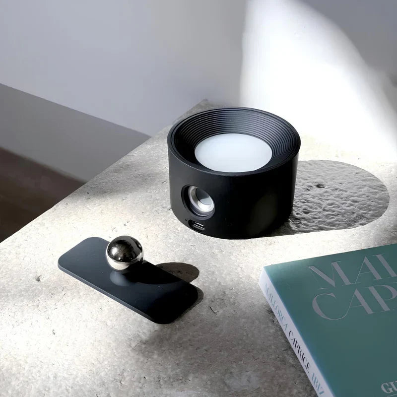 Kabellose USB-Wandleuchte mit EasyStick Montage Minimalistisch