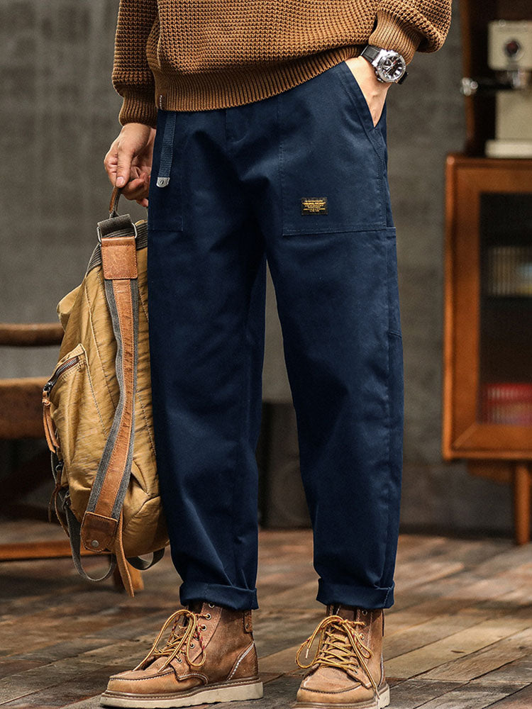 Utility-Hose Damen Relaxed Fit Freizeit mit Taschen