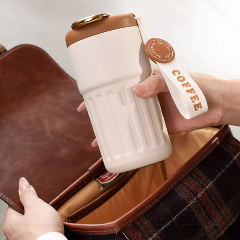 Thermobecher Unisex Doppelwandig Auslaufsicher Alltag & Freizeit