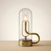 Glaslaterne Lampe Minimalistisch für Wohnraum Ambientebeleuchtung