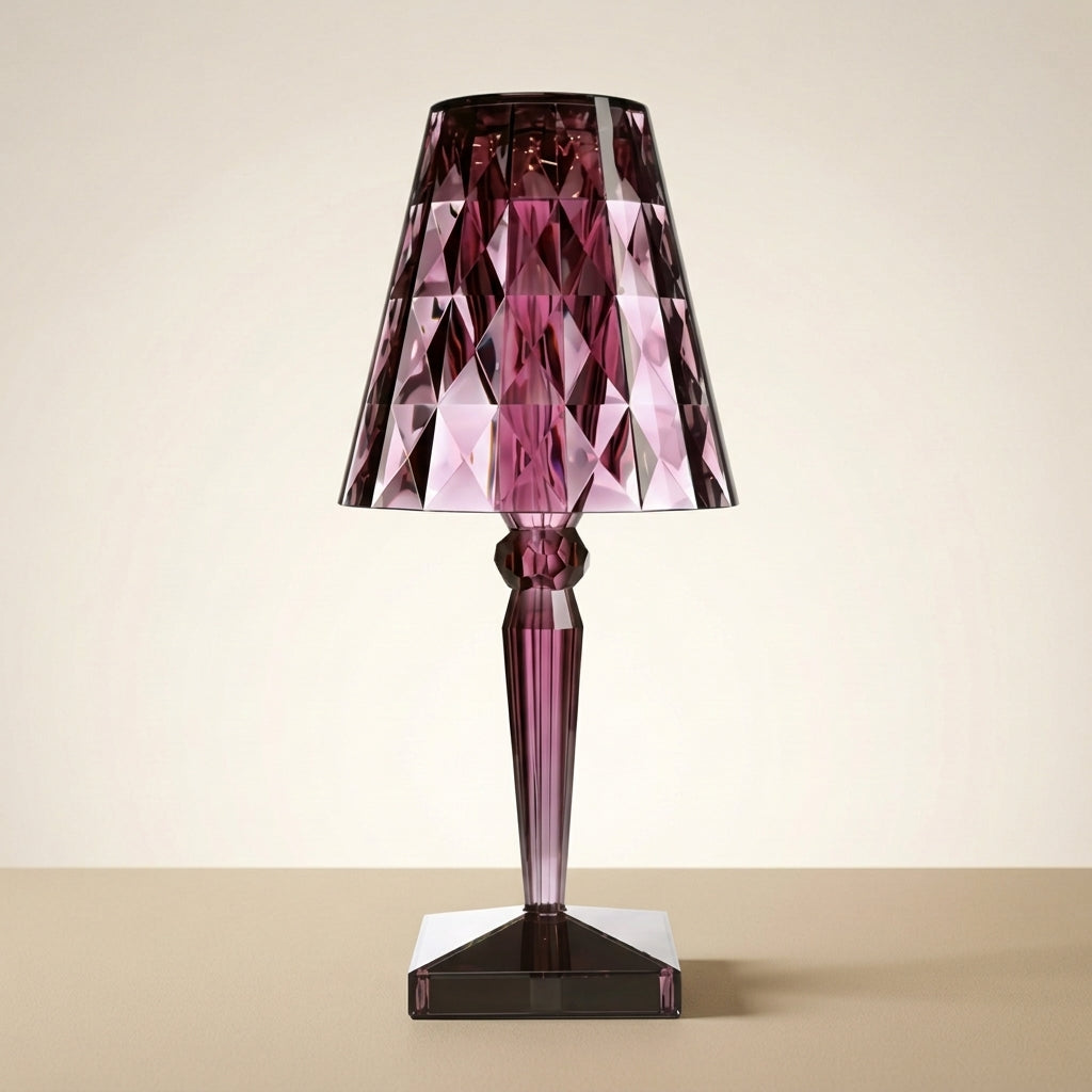 Kristall Tischlampe Minimalistisch Wohnzimmer & Büro