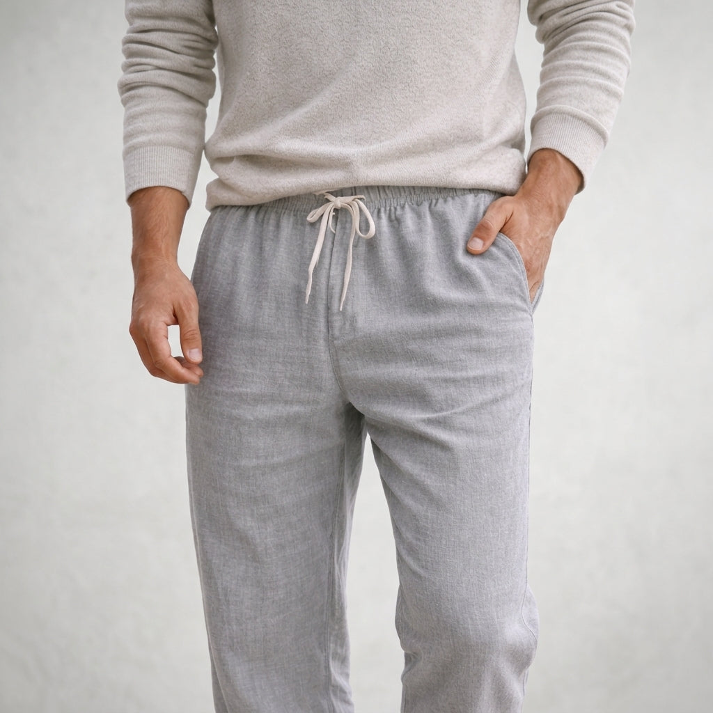 Hose Herren Regular Fit Freizeit Sommer