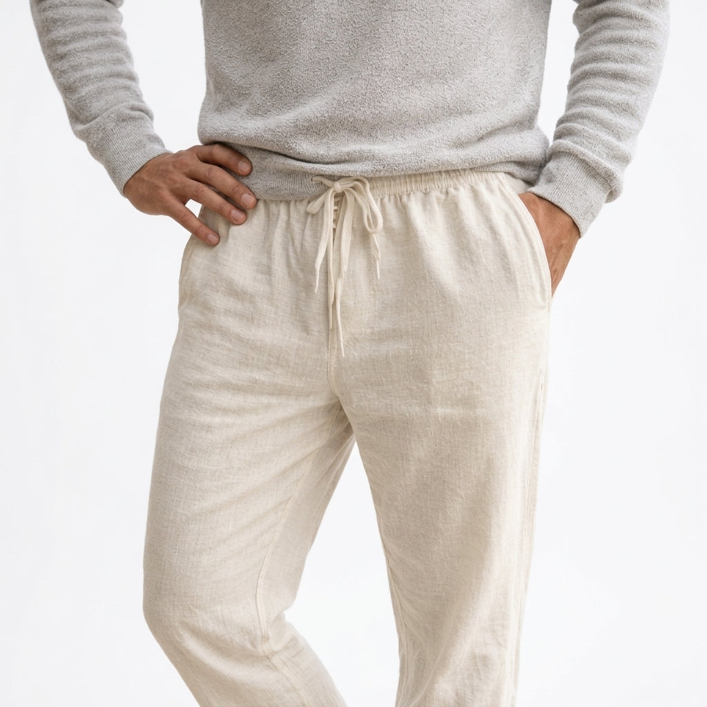 Hose Herren Regular Fit Freizeit Sommer