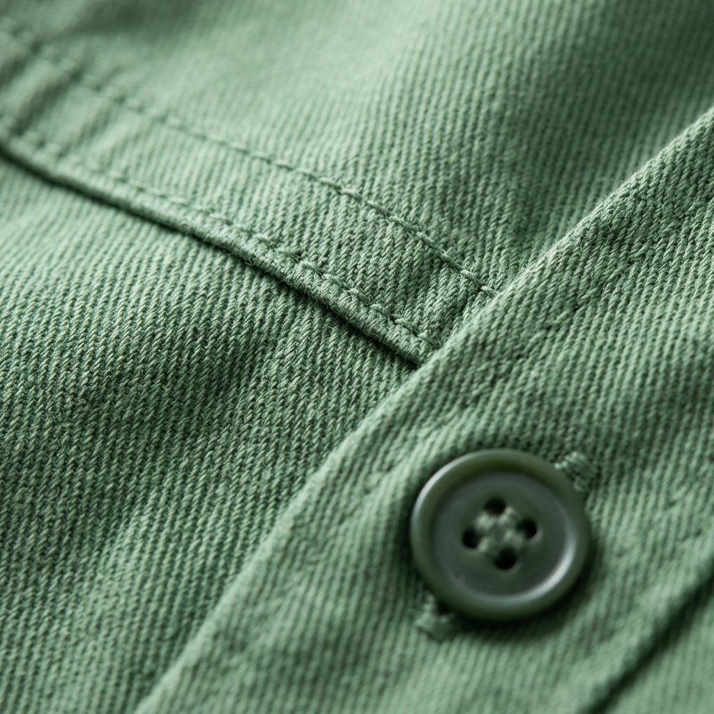 Overshirt Herren Slim Fit Casual Minimalistisch