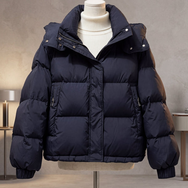 Damen Daunenjacke Oversize Freizeit Gesteppte Jacke