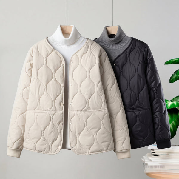 Herren Parka Slim Fit Freizeit Leicht Gefüttert