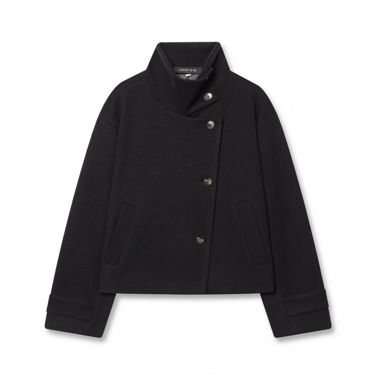 Damen Wolljacke Regular Fit Freizeit Elegant