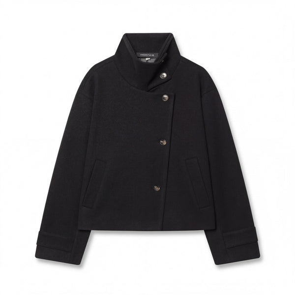 Damen Wolljacke Regular Fit Freizeit Elegant