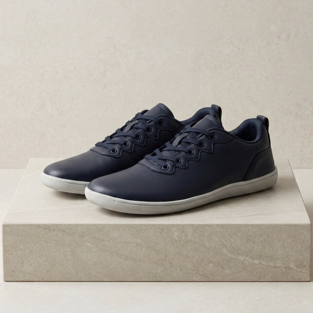 Herren Sneaker mit breiter Zehenbox Freizeit Minimalistisch