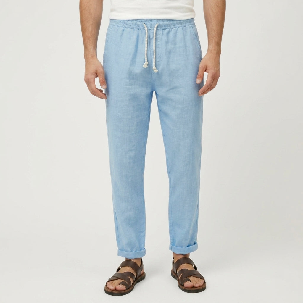 Hose Damen Relaxed Fit Freizeit Sommer