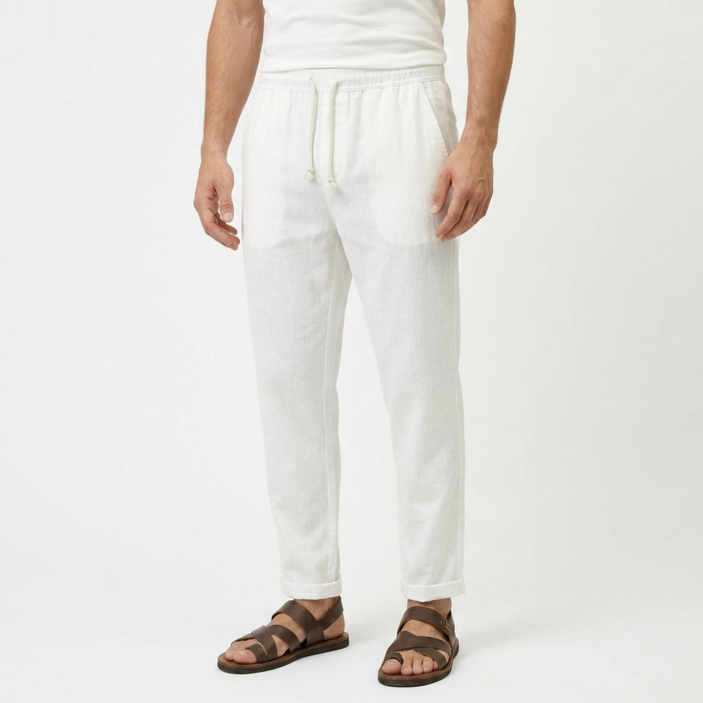 Hose Damen Relaxed Fit Freizeit Sommer