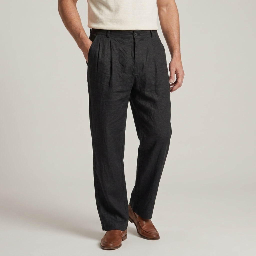 Hose Damen Relaxed Fit Freizeit Sommer
