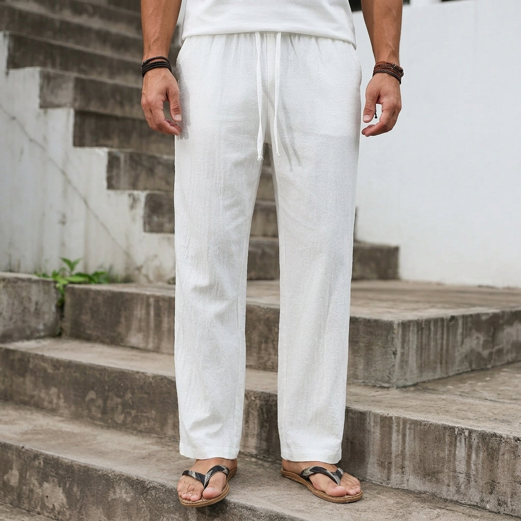 Hose Herren Regular Fit Freizeit Sommer