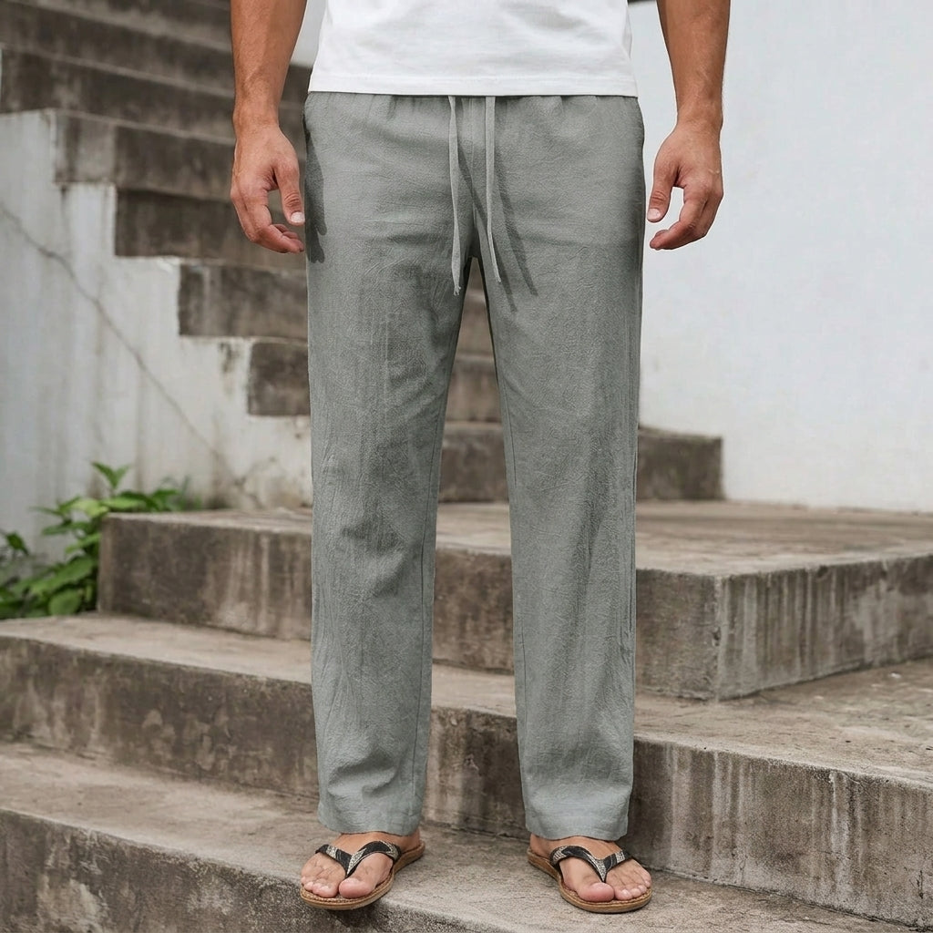 Hose Herren Regular Fit Freizeit Sommer