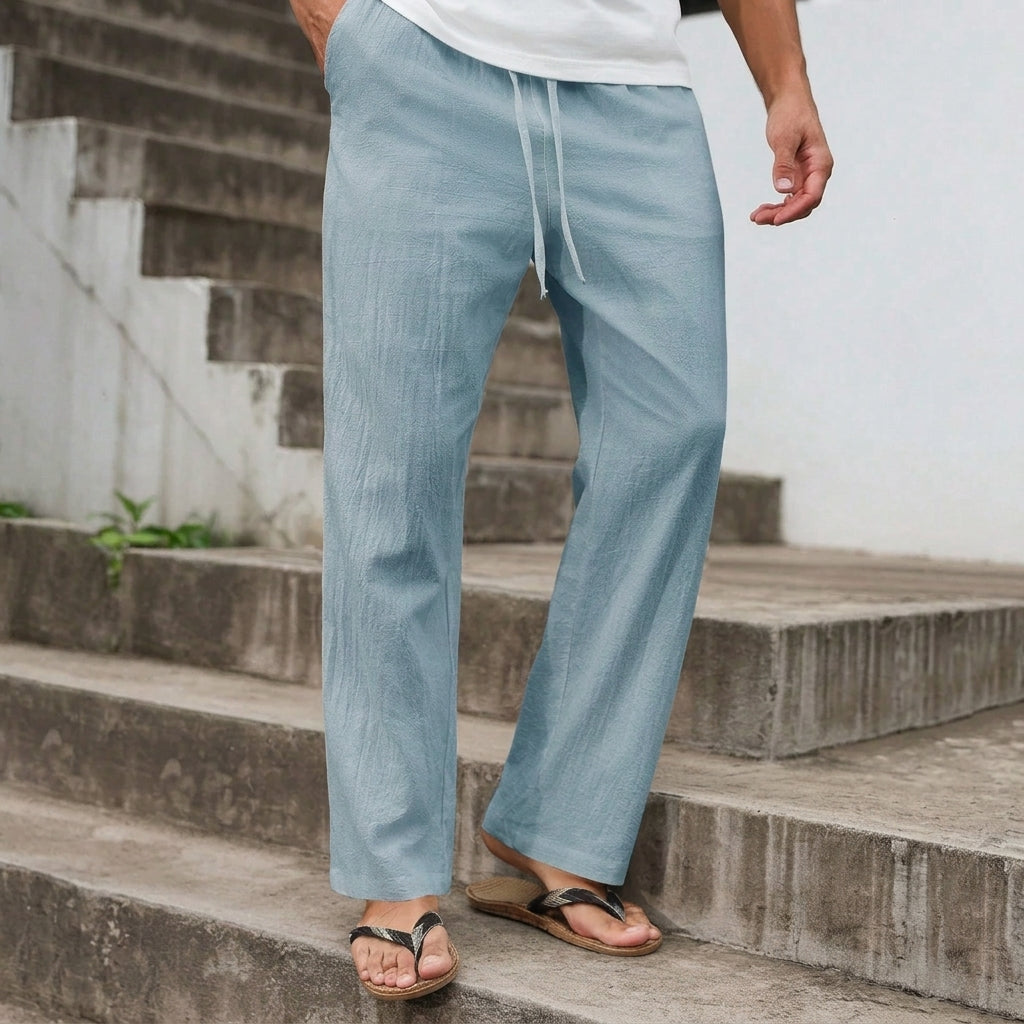 Hose Herren Regular Fit Freizeit Sommer