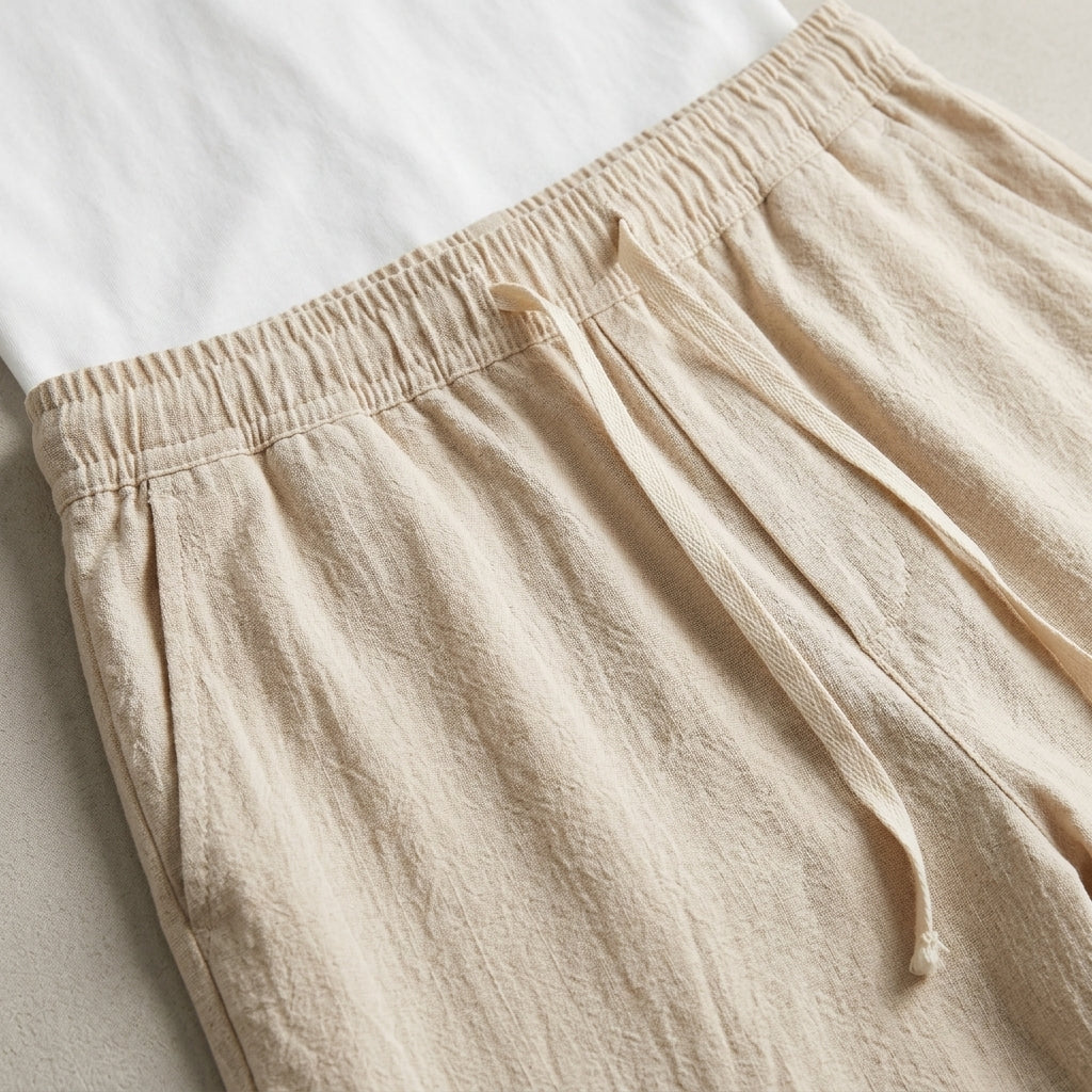 Hose Herren Regular Fit Freizeit Sommer