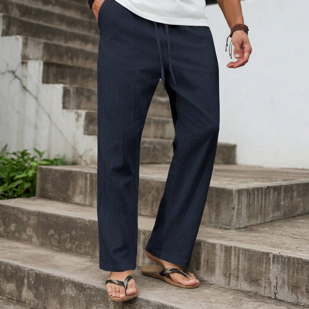 Hose Herren Regular Fit Freizeit Sommer
