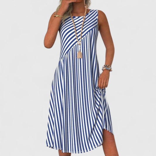 Damen Ärmelloses Kleid Regular Fit Freizeit Sommer
