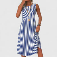 Damen Ärmelloses Kleid Regular Fit Freizeit Sommer