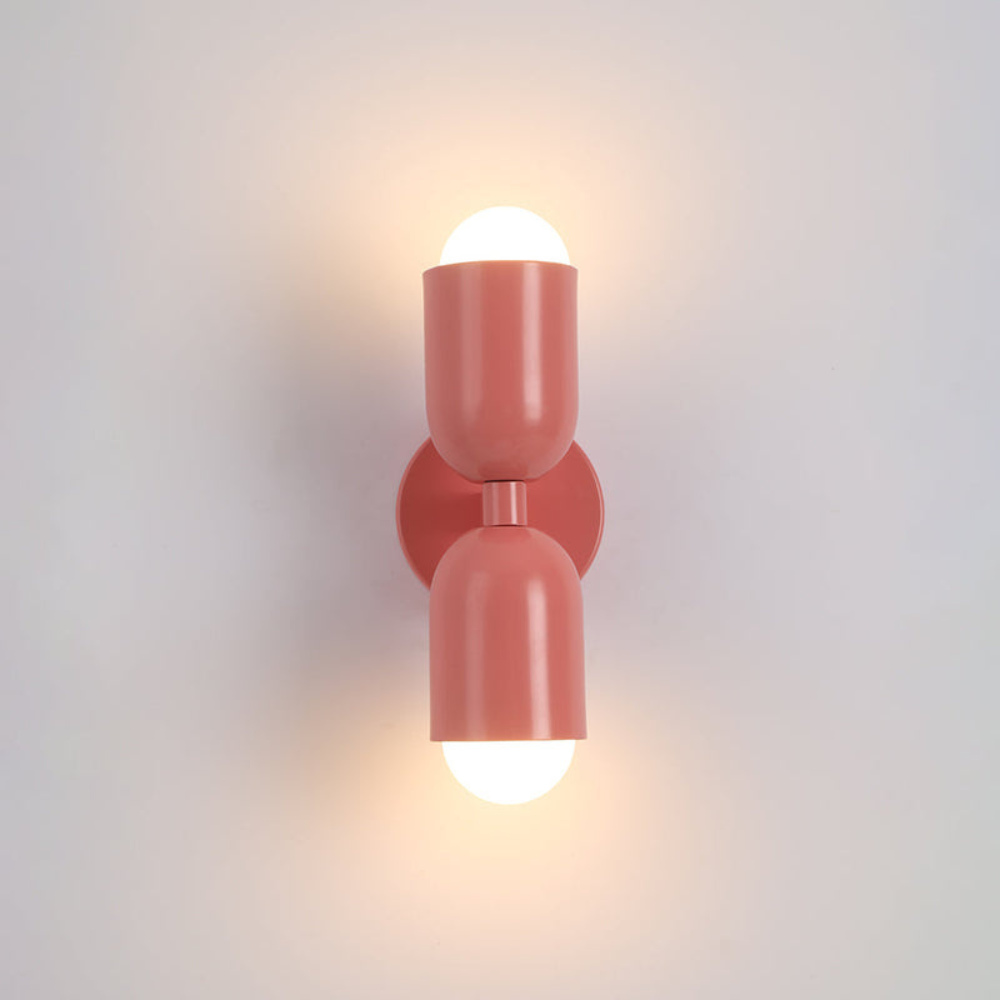 LED-Wandlampe Bauhaus Stil Doppelkupplung Wohnzimmer Flur