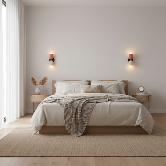 LED-Wandlampe Bauhaus Stil Doppelkupplung Wohnzimmer Flur