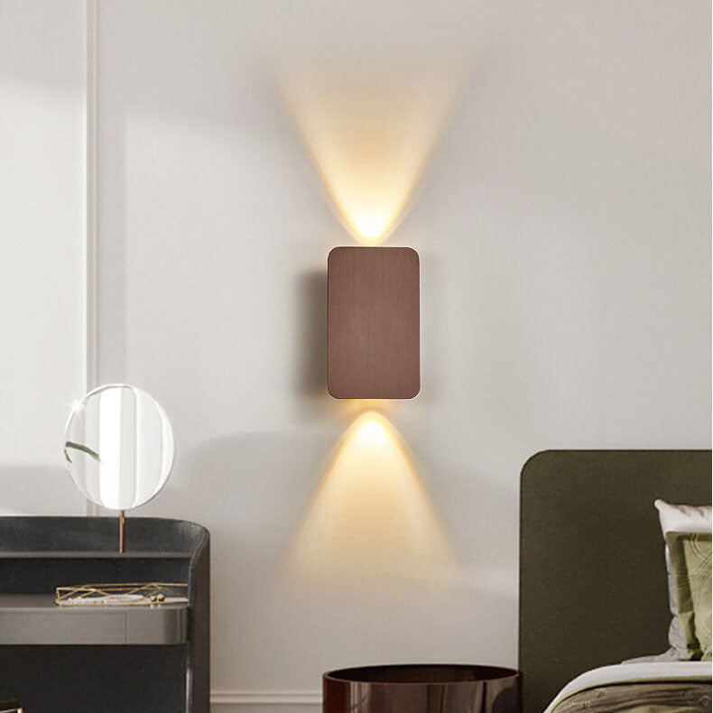LED-Wandleuchte Minimalistisch Rechteckig Skandinavisch Wohnzimmer