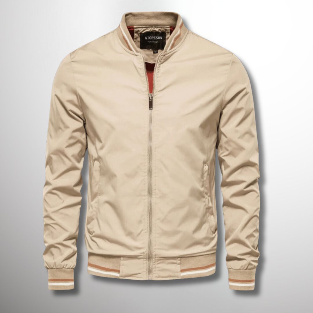 Wasserabweisende Herrenjacke Regular Fit Freizeit Herbst Frühling