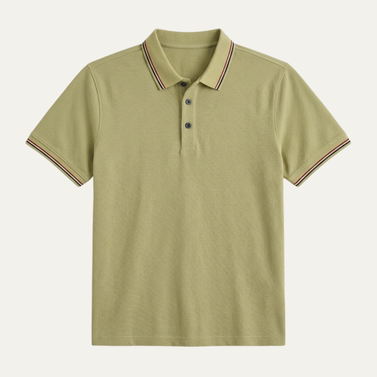 Polohemd Herren Slim Fit Freizeit Modern