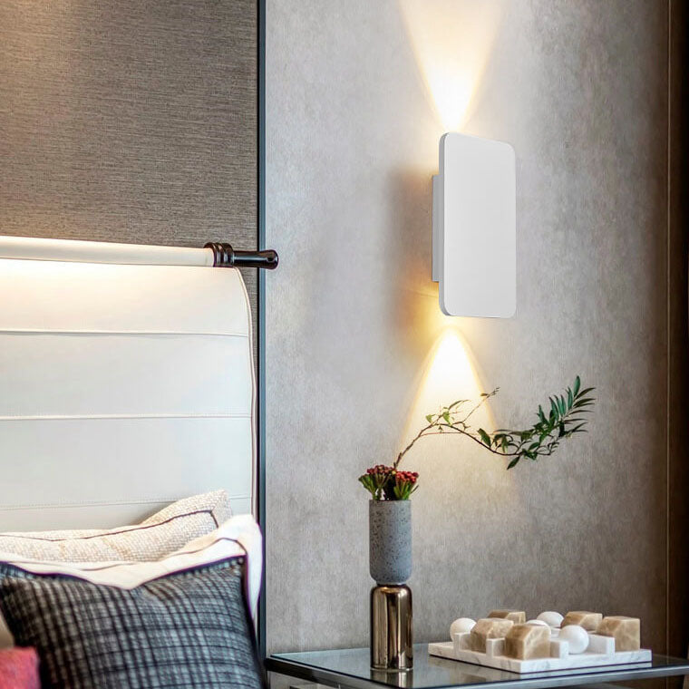 LED-Wandleuchte Minimalistisch Rechteckig Skandinavisch Wohnzimmer
