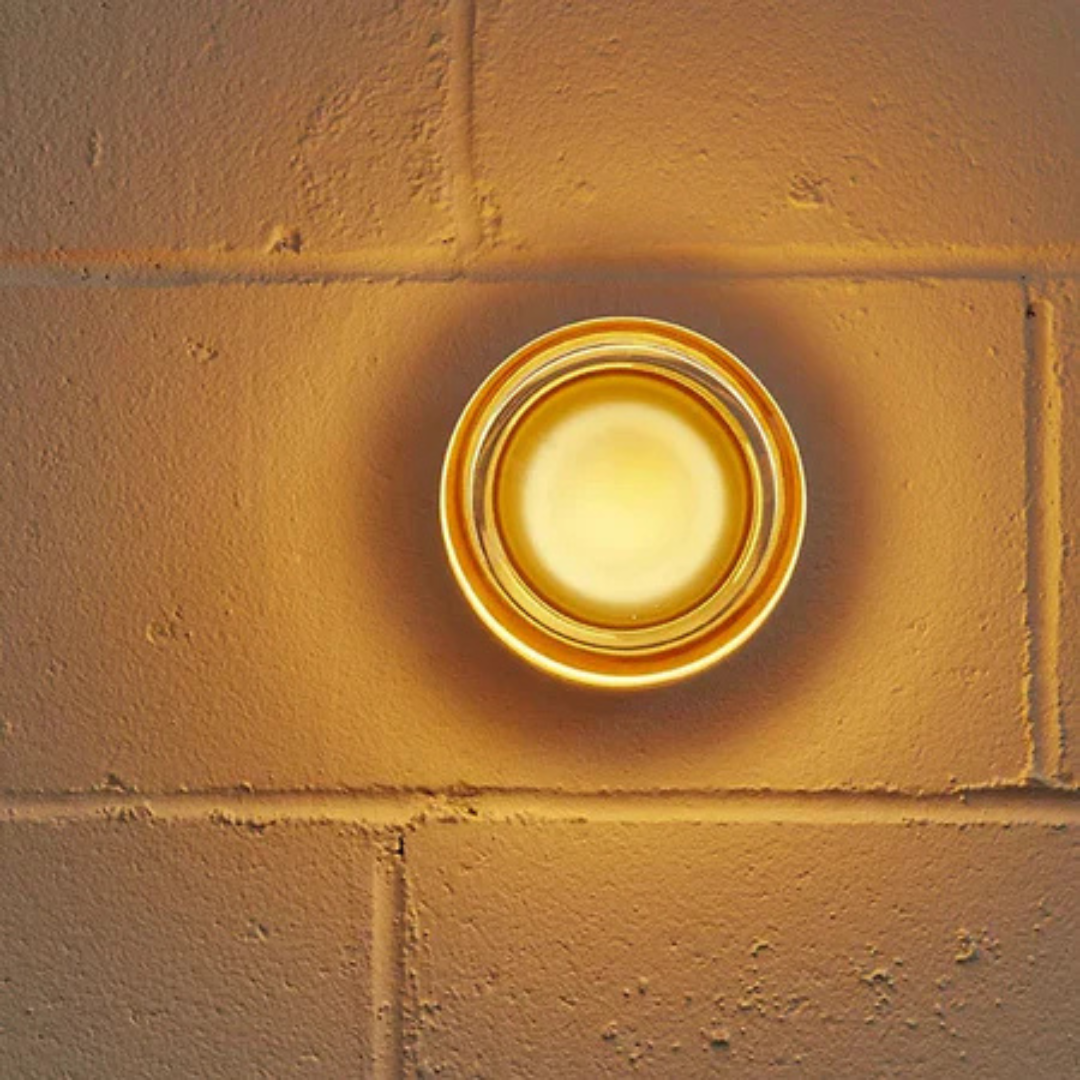 Wandleuchte rund modern LED Wohnzimmer minimalistisch