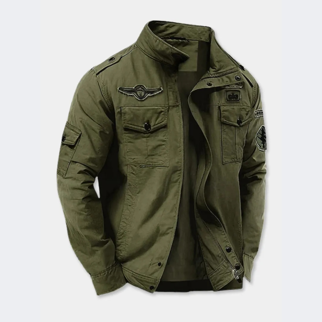 Herren Slim Fit Herbstjacke Modern Casual