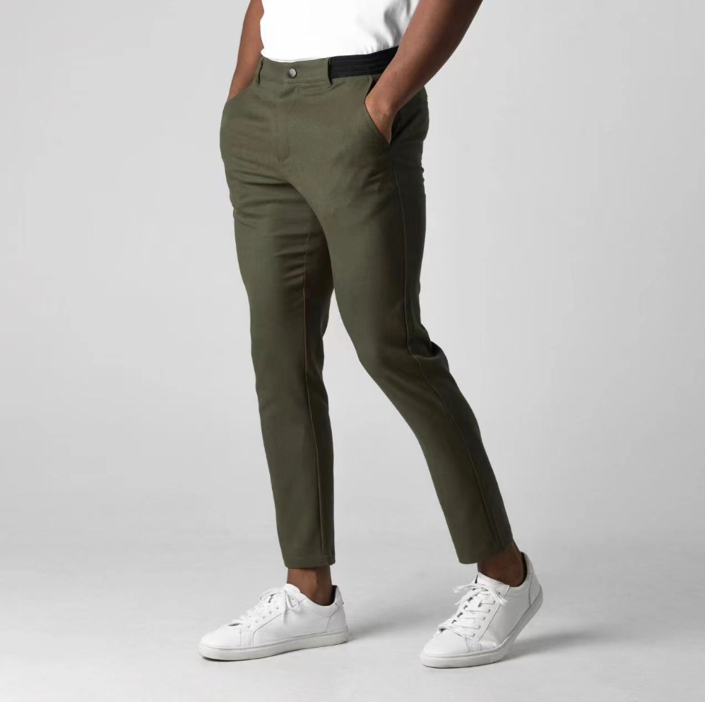 Thomas | Herren Moderne Chino I Stoffhose