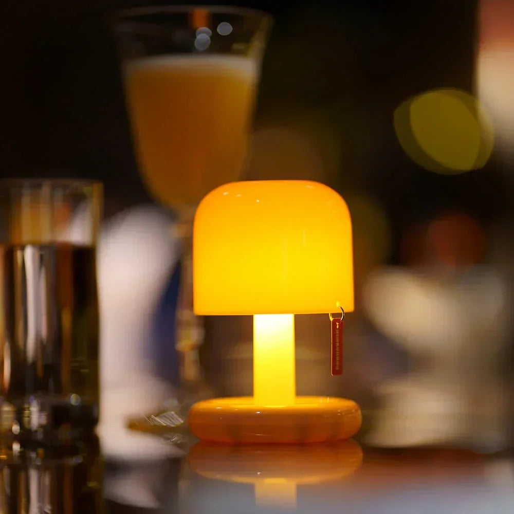 Kabellampe Warmlicht Ambiente LED USB Wiederaufladbar Raumdeko