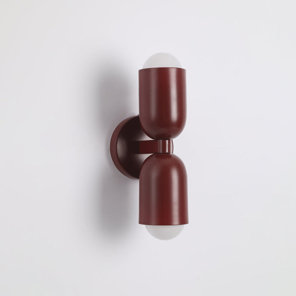 LED-Wandlampe Bauhaus Stil Doppelkupplung Wohnzimmer Flur