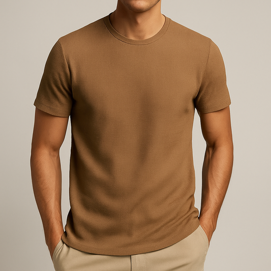 Sommer T-Shirt Herren Relaxed Fit Freizeit
