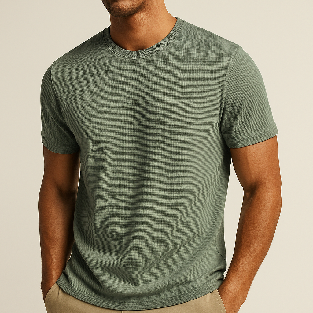 Sommer T-Shirt Herren Relaxed Fit Freizeit