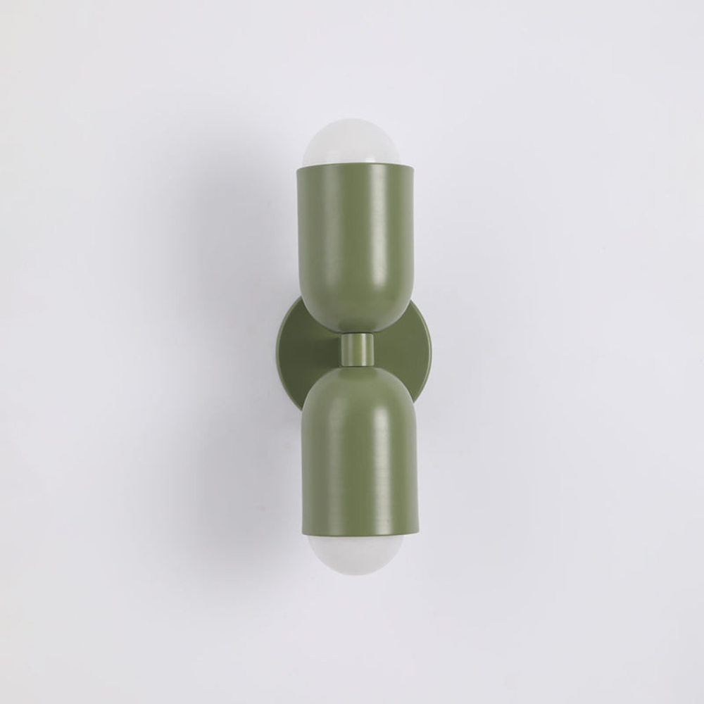 LED-Wandlampe Bauhaus Stil Doppelkupplung Wohnzimmer Flur
