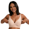 Damen BH Komfort Fit Alltag Ultra-bequem wie zweite Haut