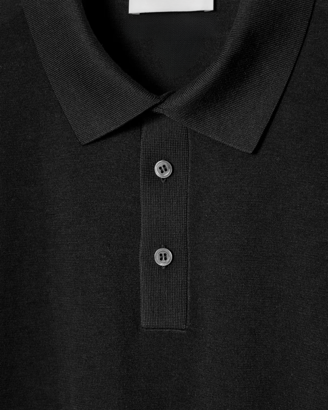 Strick-Poloshirt Herren Slim Fit Freizeit Mehrjahreszeit