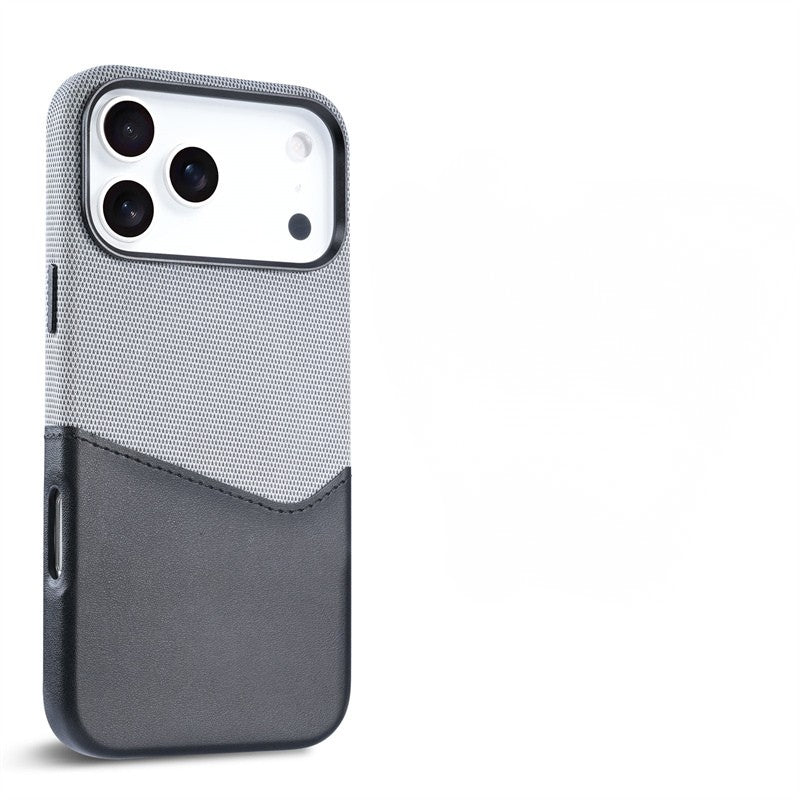 Veganes Leder iPhone-Hülle Herren Freizeit Rutschfest