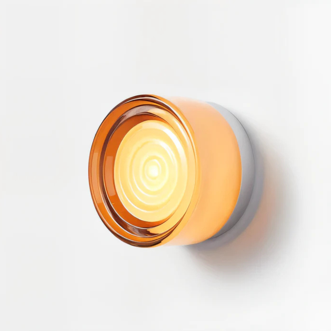 Wandleuchte rund modern LED Wohnzimmer minimalistisch