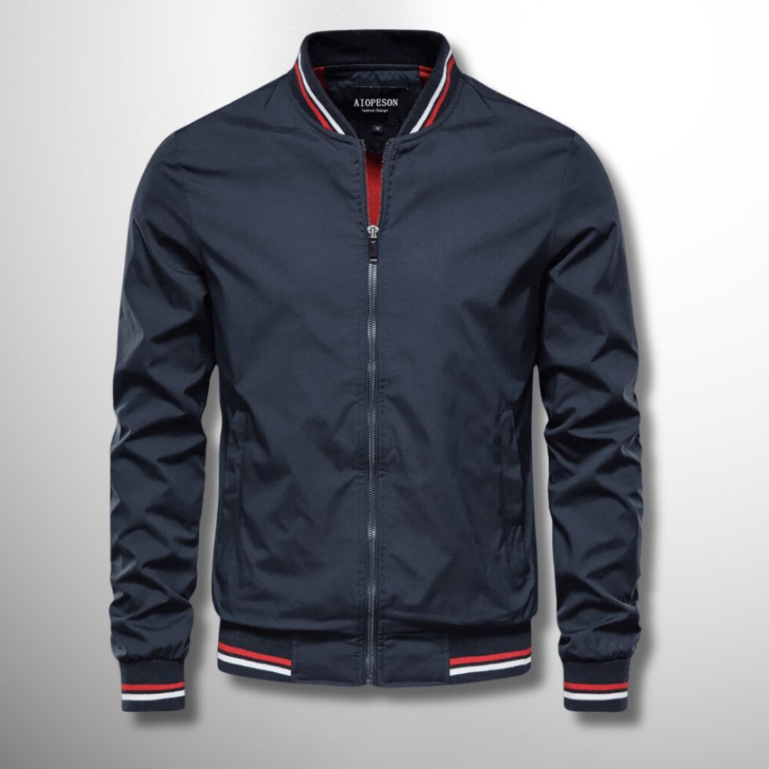 Wasserabweisende Herrenjacke Regular Fit Freizeit Herbst Frühling