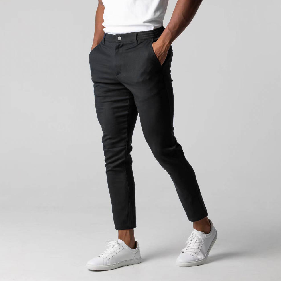 Thomas | Herren Moderne Chino I Stoffhose