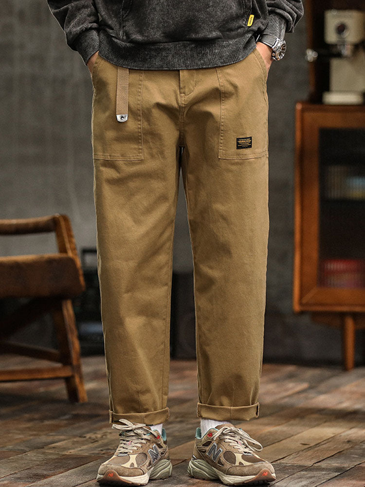 Utility-Hose Damen Relaxed Fit Freizeit mit Taschen