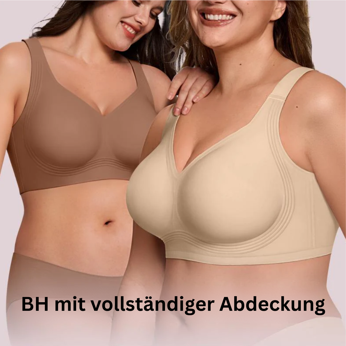Sina I Damen Jelly Gel-BH Kabellos Komfort Push-up Alltag