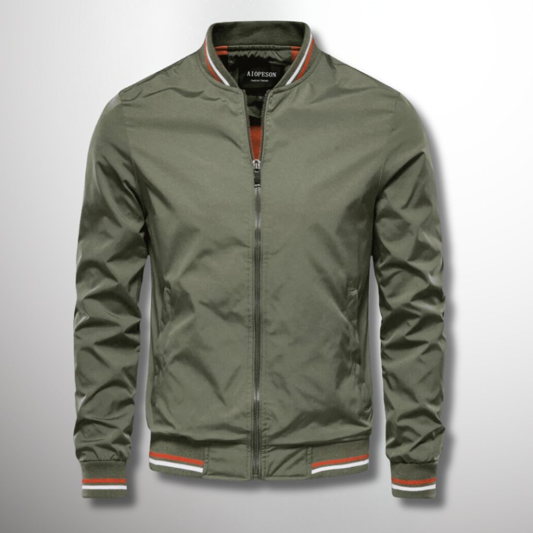 Wasserabweisende Herrenjacke Regular Fit Freizeit Herbst Frühling