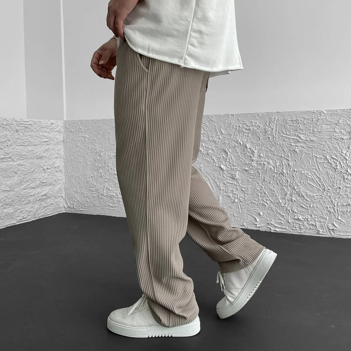 Strickhose Damen Relaxed Fit Freizeit